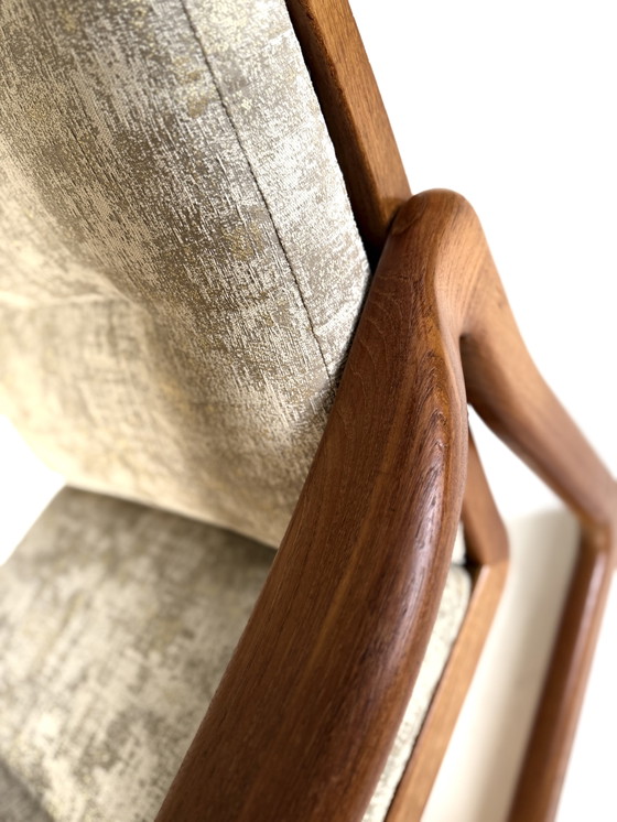 Image 1 of Poltrona vintage + divano a 3 posti, Holstebro Møbelfabrik '80