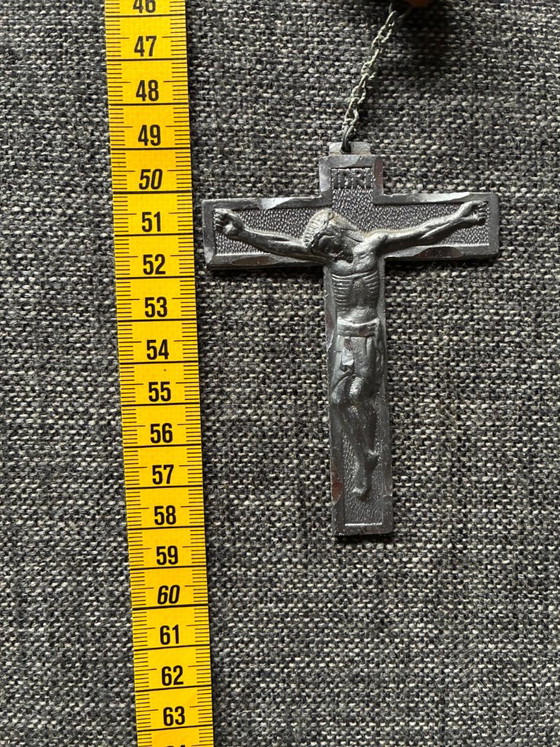 Grande Rosario in Legno – Peltro, Oggetti decorativi, Metal, Wood (photo 9 of 14)
