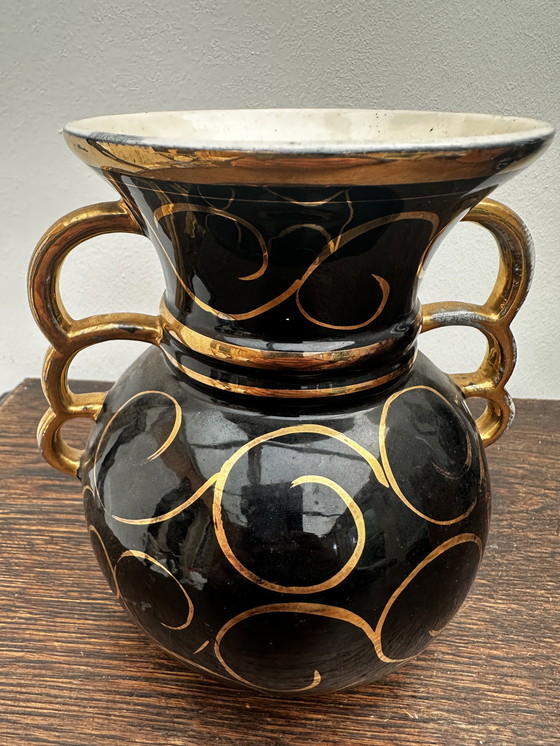 Image 1 of Vaso a sfera Hubert Becquet - vintage