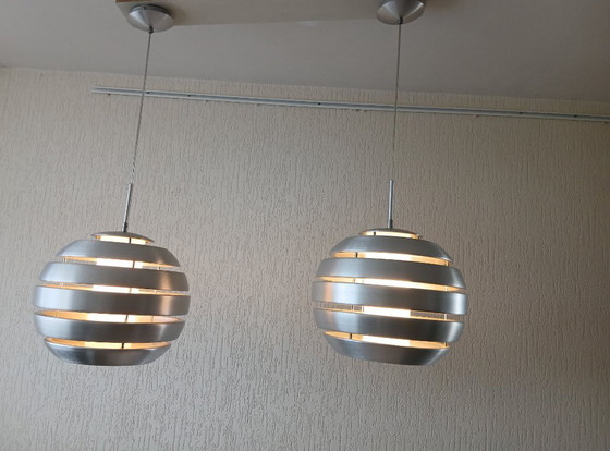 2x Eglo Mercur Lampada a sospensione – Vintage – Lampade a sospensione, Vetro, Alluminio (photo 3 of 8)