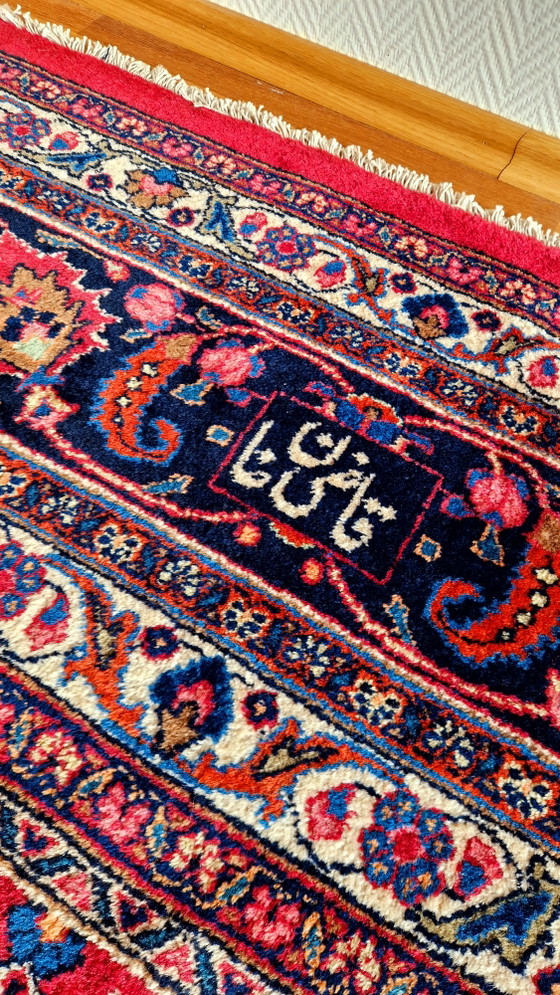 Handknotted Persian Rug Mashad/Mashhad 290×380 cm – Vintage – Rugs & carpets, Wool (photo 7 of 9)
