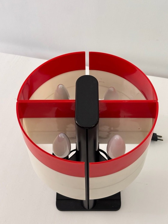 Image 1 of Stigram tafellamp van Jean Pierre Vitrac voor Verre Lumière, Frankrijk, circa 1980
