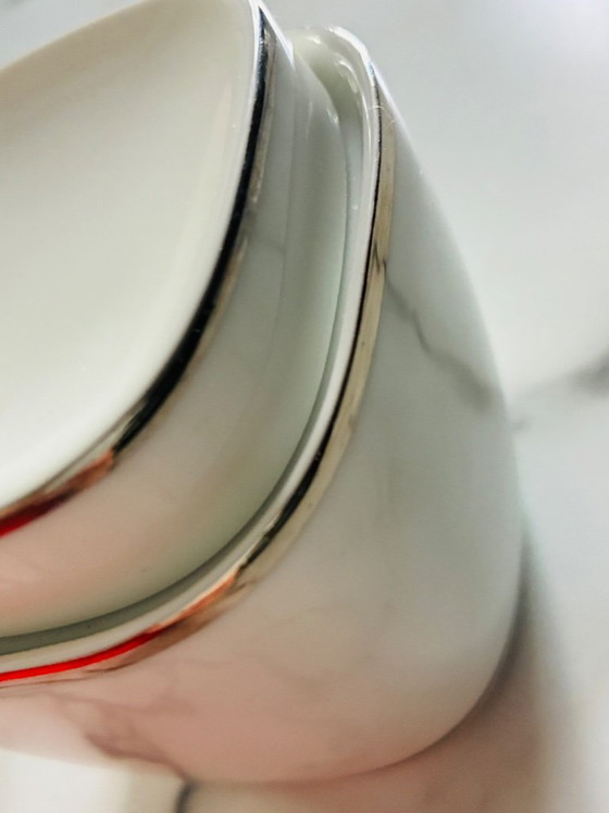 Image 1 of Schirnding Bavaria Porcelain Sugar Bowl