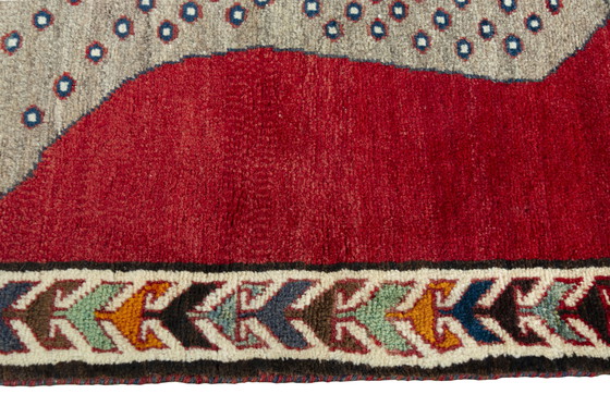 Image 1 of Hand-knotted Gabbeh nomadic rug - 125 x 86 cm - tiger motif