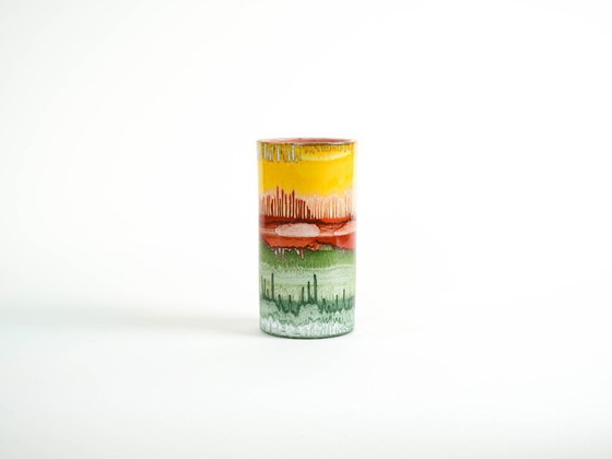 Image 1 of Cylindrical vase, Danish design, 1970s, made in Denmark