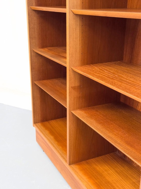 Image 1 of Grande libreria vintage in teak di Carlo Jensen per Hundevad
