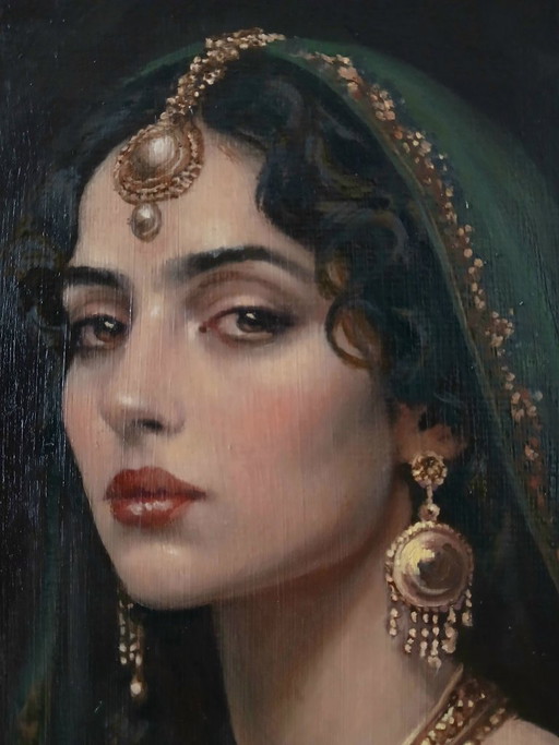 Vittorio Emanuele Serra oil painting – Harem