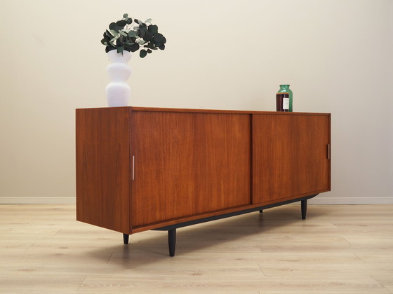 Image 1 of Teakhouten dressoir, Deens ontwerp, jaren 1970, Productie: Denemarken