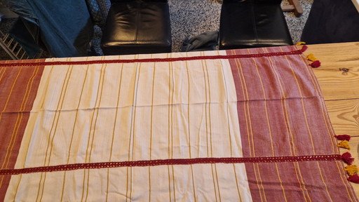 Handgewebte tibetische Tischdecke