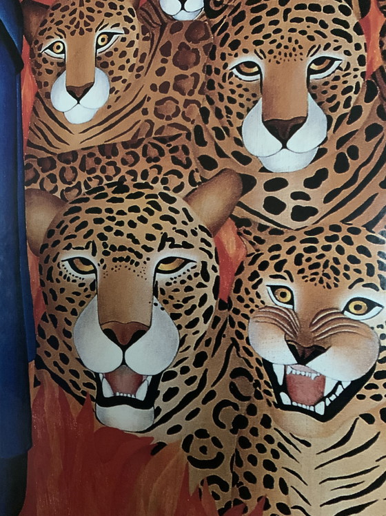 Image 1 of Unique framed art reproduction