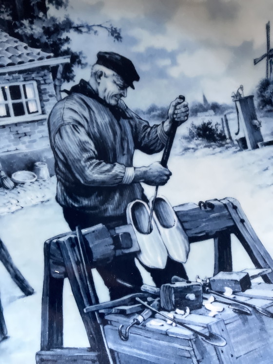 Image 1 of Carpenter Delft blau und weiß