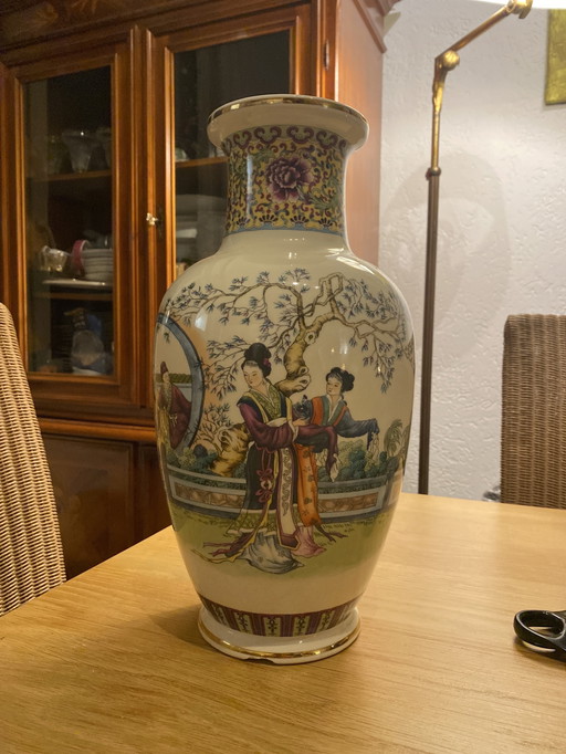 Vase chinois Jingdezhen