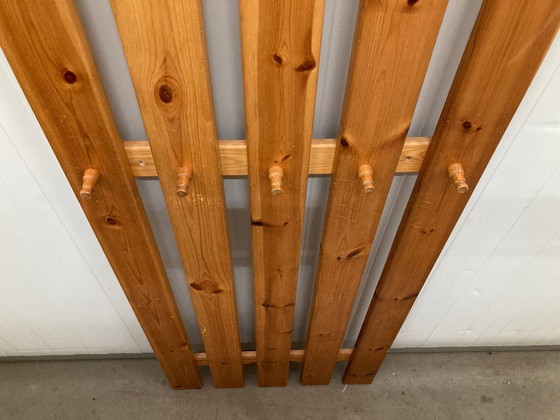 Image 1 of Large, solid pine coat rack 