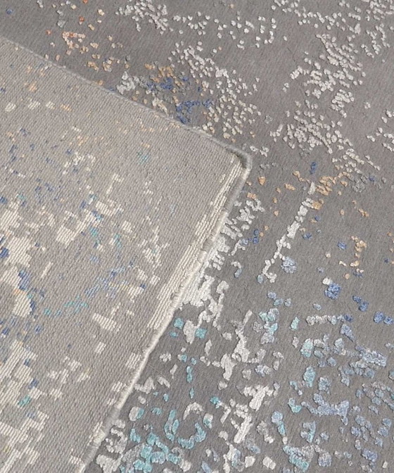 Image 1 of Riviera Erased Grey/ Blue Tapijt 4434