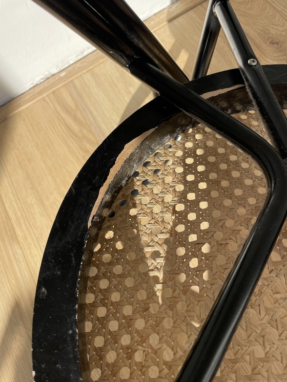 Image 1 of Vintage Tube Frame Webbing Chairs (3 Pieces)