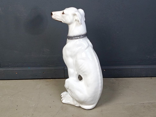 Mid century ceramic Greyhound, 1960s 