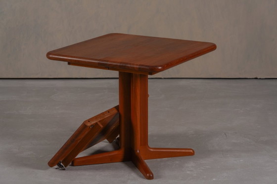 Tavolo da pranzo vintage Morten in teak di Niels Koefoed per Hornslet Mobelfabrik, Danimarca, anni '70 (photo 3 of 8)