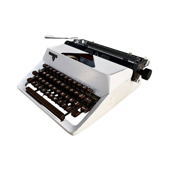 Image 1 of Łucznik 1303 typewriter – Poland, 1970s, functional, very good condition