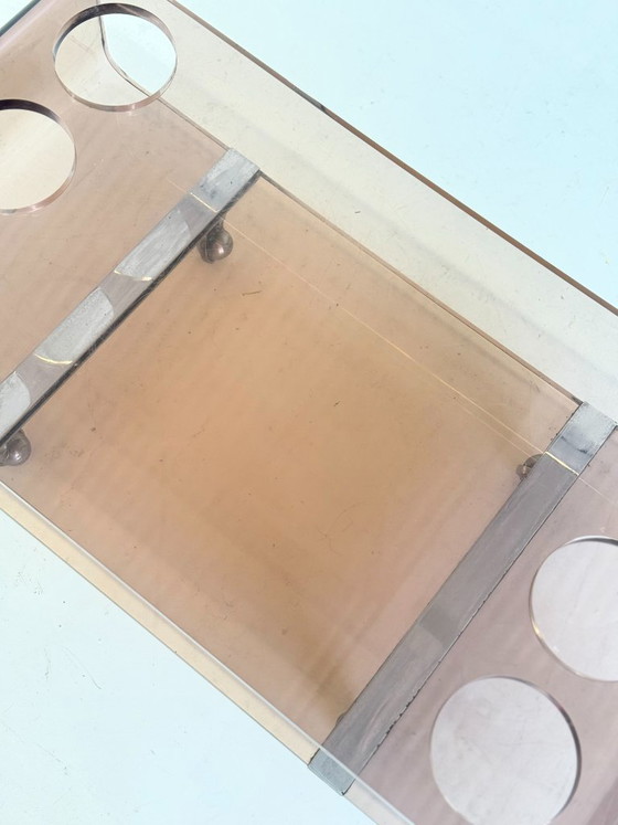 Image 1 of Barwagen aus Plexiglas von Michel Dumas für Roche Bobois