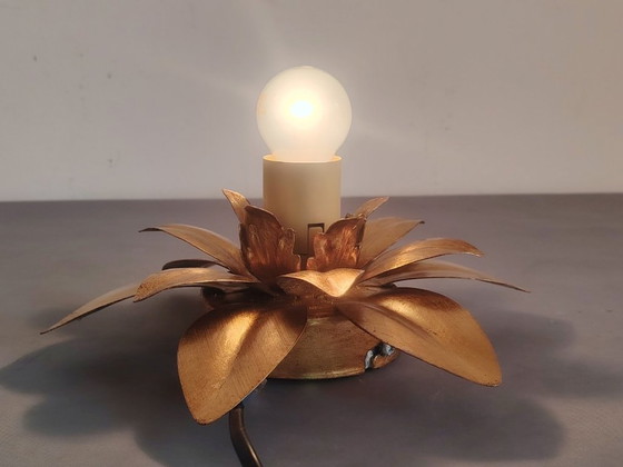 Image 1 of Wandlampen in Hollywood Regency-stijl uit de jaren 70.