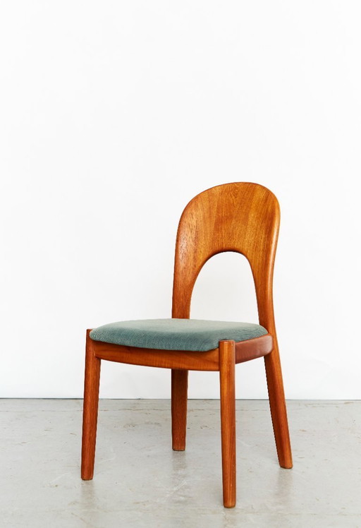 Morten Esszimmerstühle aus Teakholz von Niels Kofoed für Kofoed Møbelfabrik, Dänemark, 1960er Jahre, 5er-Set