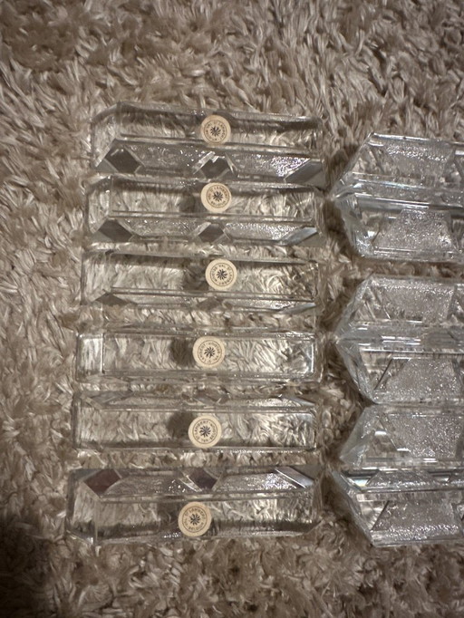 Poggiacoltelli in cristallo Val St. Lambert