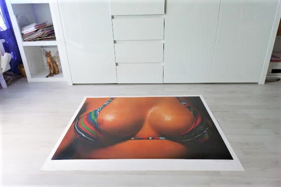 Image 1 of Hilo CHEN "Beach 37" - Auflage von 250 - signiert - XXL - (105 x 80 cm)