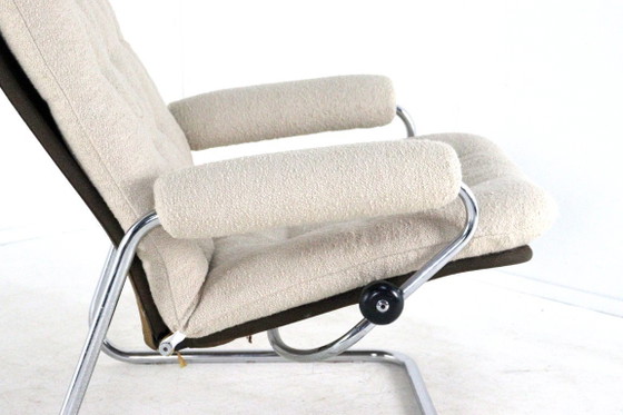 Image 1 of Ekornes Stressless 1970s armchair vintage newly upholstered