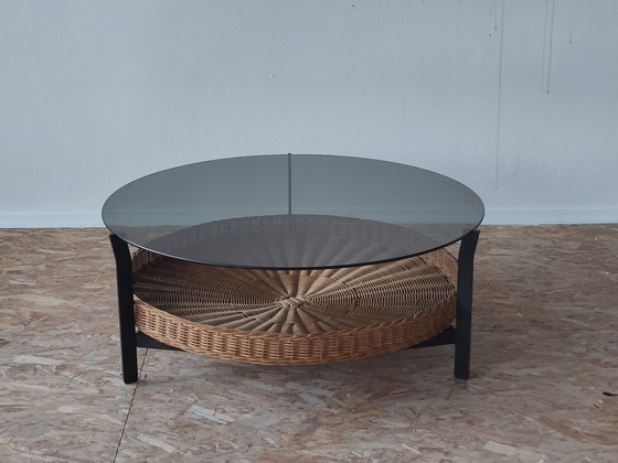 Image 1 of Glazen Salontafel Rudolf Wolf Rohé Noordwolde
