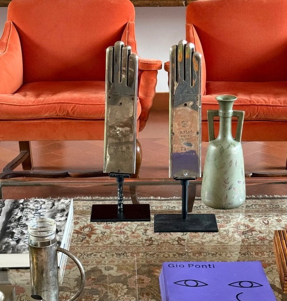 Image 1 of Coppia di scaldaguanti, Hilaire et Cie Grenoble Francia anni '40