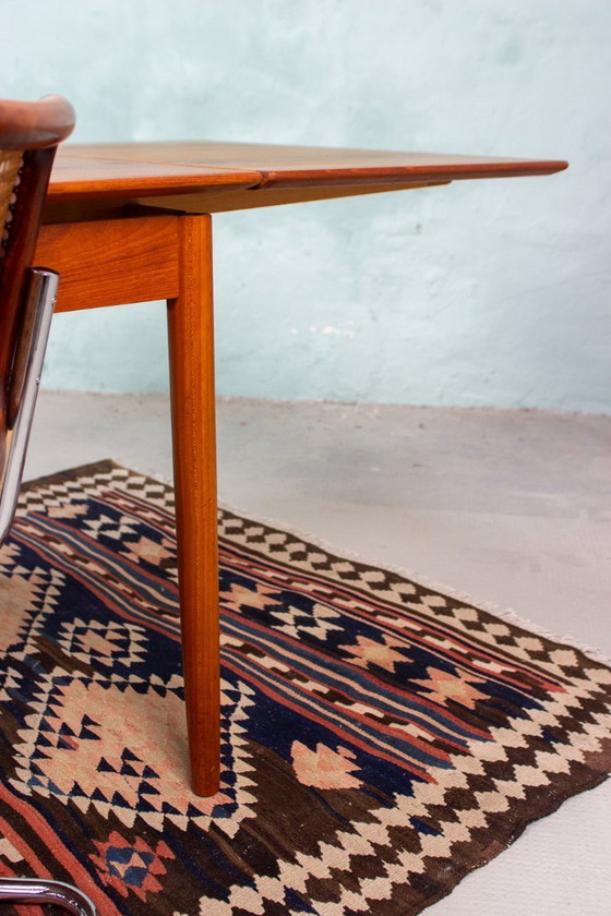 Image 1 of Vintage Teak Dining Table, Danish Mid Century