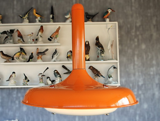 Plafonnier en métal du designer Tibor Nádai