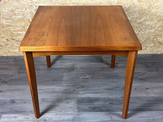 Image 1 of 60's 70's Teak Dining Table Table de salle à manger Par Burchardt-Nielsen Made In Denmark