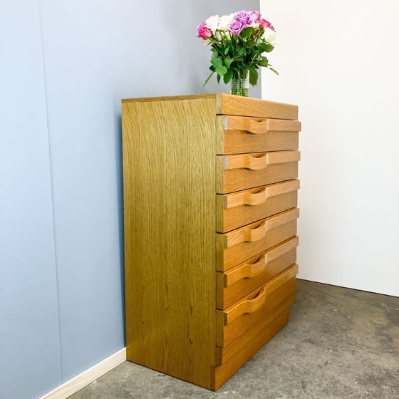 Image 1 of Cómoda, roble, años 70