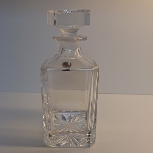 Magnifique carafe vintage Royal Crystal Rock