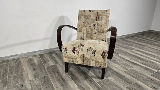 Image 1 of Art Deco Loungesessel von Jindrich Halabala