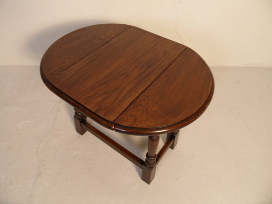 Image 1 of Vintage oak side table