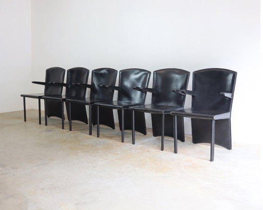 6x Sedie Zanotta Armida design Andrea Branzi