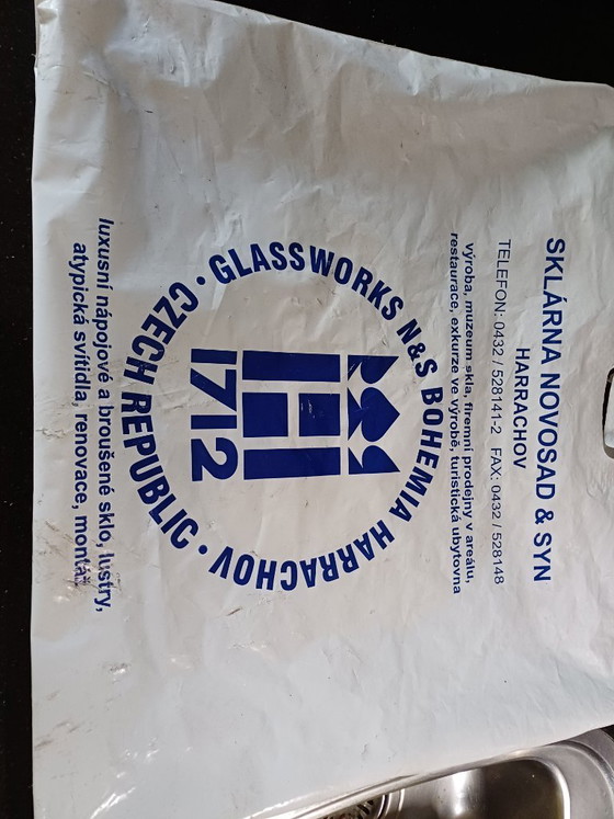 Image 1 of Boheems crystal wijnglazen 
