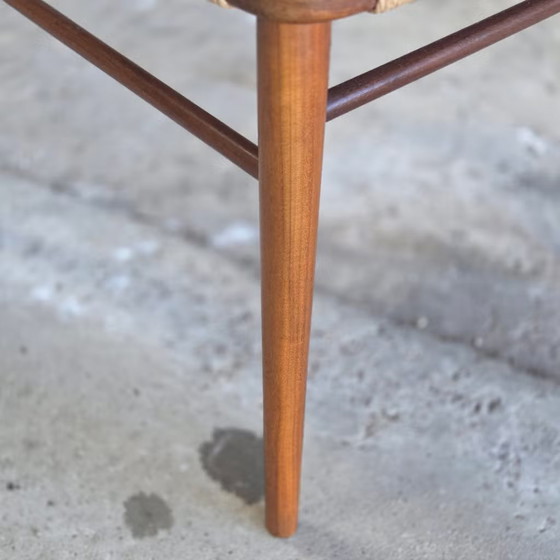 4x Wilkhahn, Georg Leowald Model 351 dining chair, teak – Chairs and lounge chairs, Paper, Wood, Vintage (photo 7 of 15)