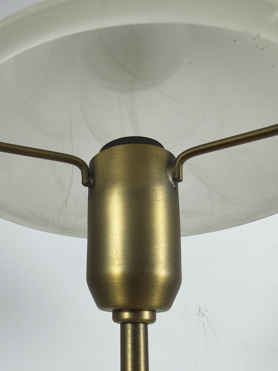 Image 1 of 2 Minimalist table lamps with alabaster glass