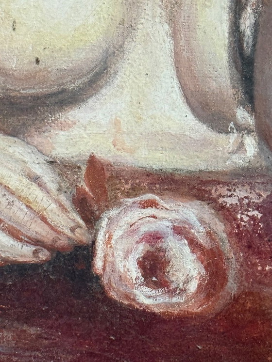 Image 1 of Oil painting on canvas, 20th century