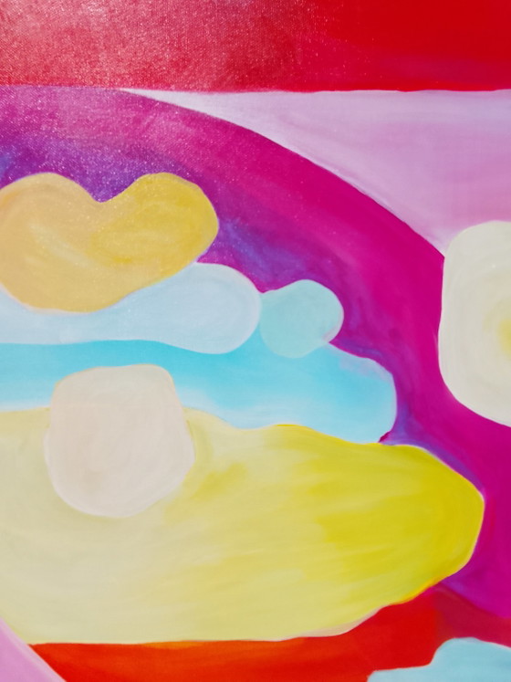 Image 1 of Acrylic painting #summer 144x100cm