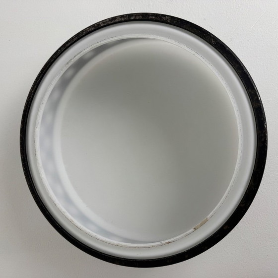 VINTAGE SPACE-AGE OPALINE « WILA » CEILING LIGHT – Glass (photo 10 of 14)