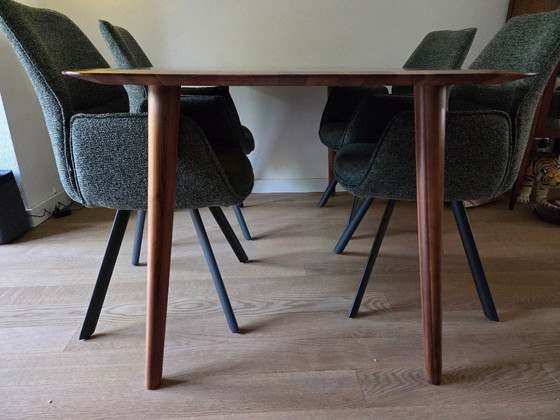 Image 1 of Sav&Okse walnut dining table