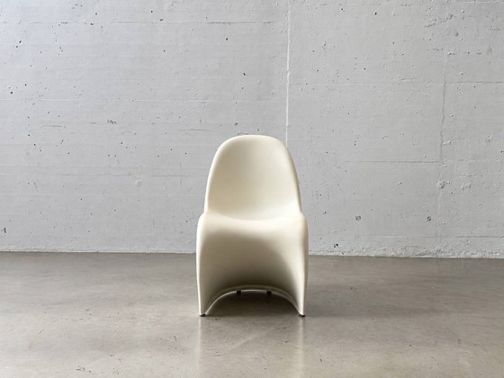 4 Sedie Panton originali Vitra di Verner Panton – Bianco, Produzione 2008 – Sedie da camera, Plastic (photo 12 of 14)