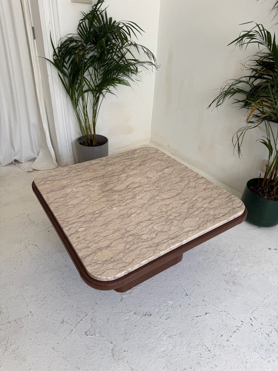 Table basse De Sede, Tables basses, Cuir, Marbre, Beige (photo 8 sur 9)