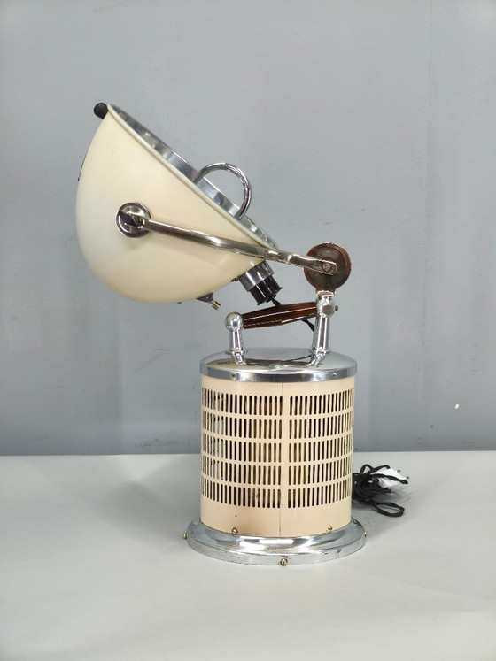 Image 1 of Original Hanau Bauhaus Adjustable Table Lamp, Czechoslovakia
