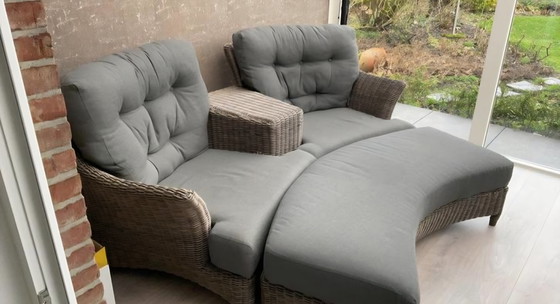 Image 1 of Ensemble lounge 4SO Valentine Pure pour l'extérieur, toutes saisons