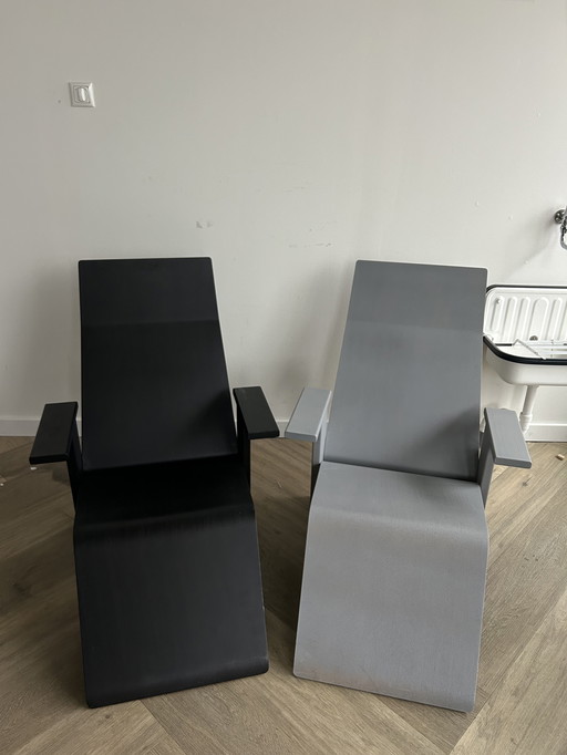 Sillas longue Mattiazzi Quindici de Ronan & Erwan Bouroullec.